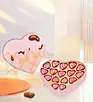 Baodengda heart-shaped tin box